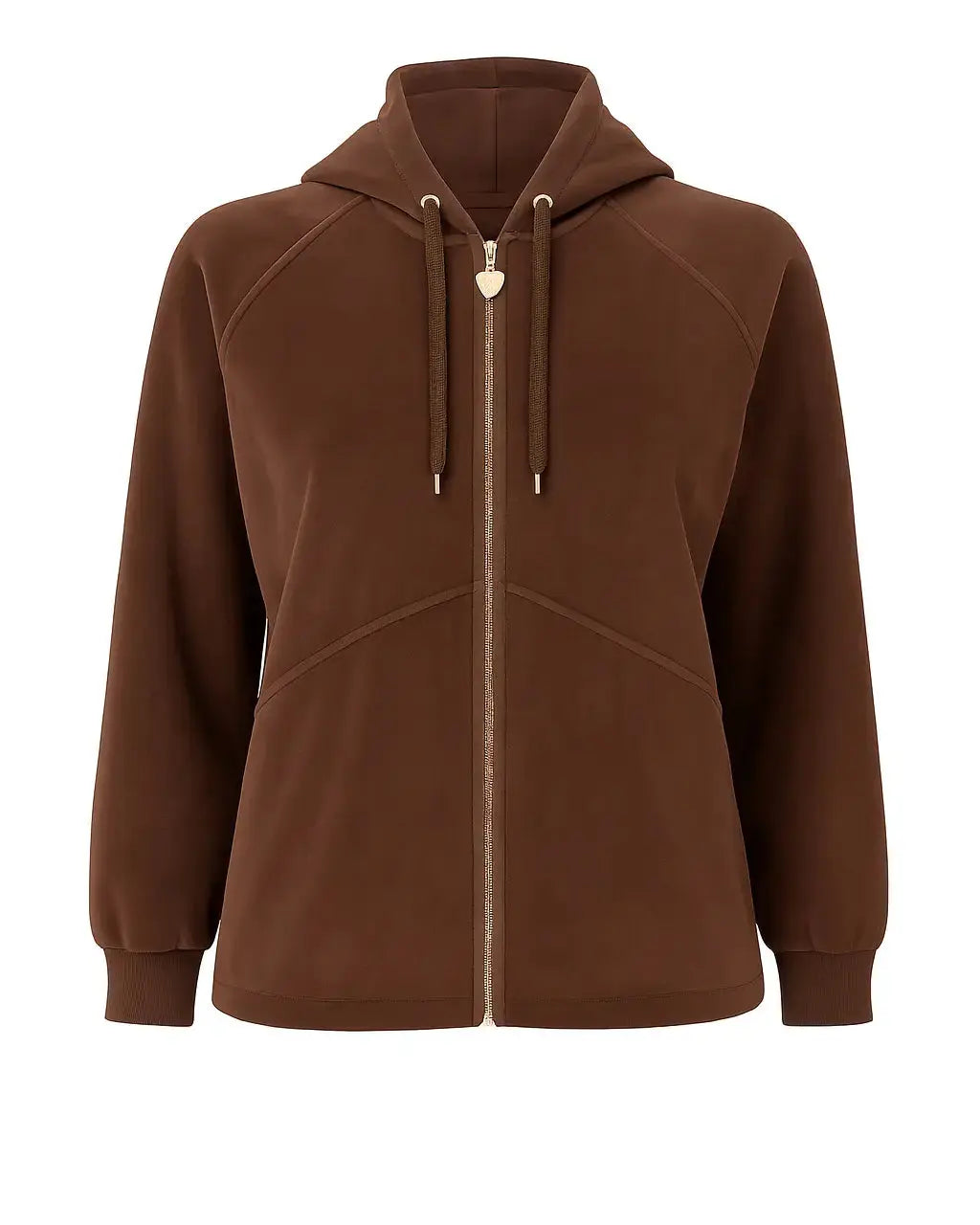 Felpa con cappuccio CIOCCOLATO DORABELLA PIU'
