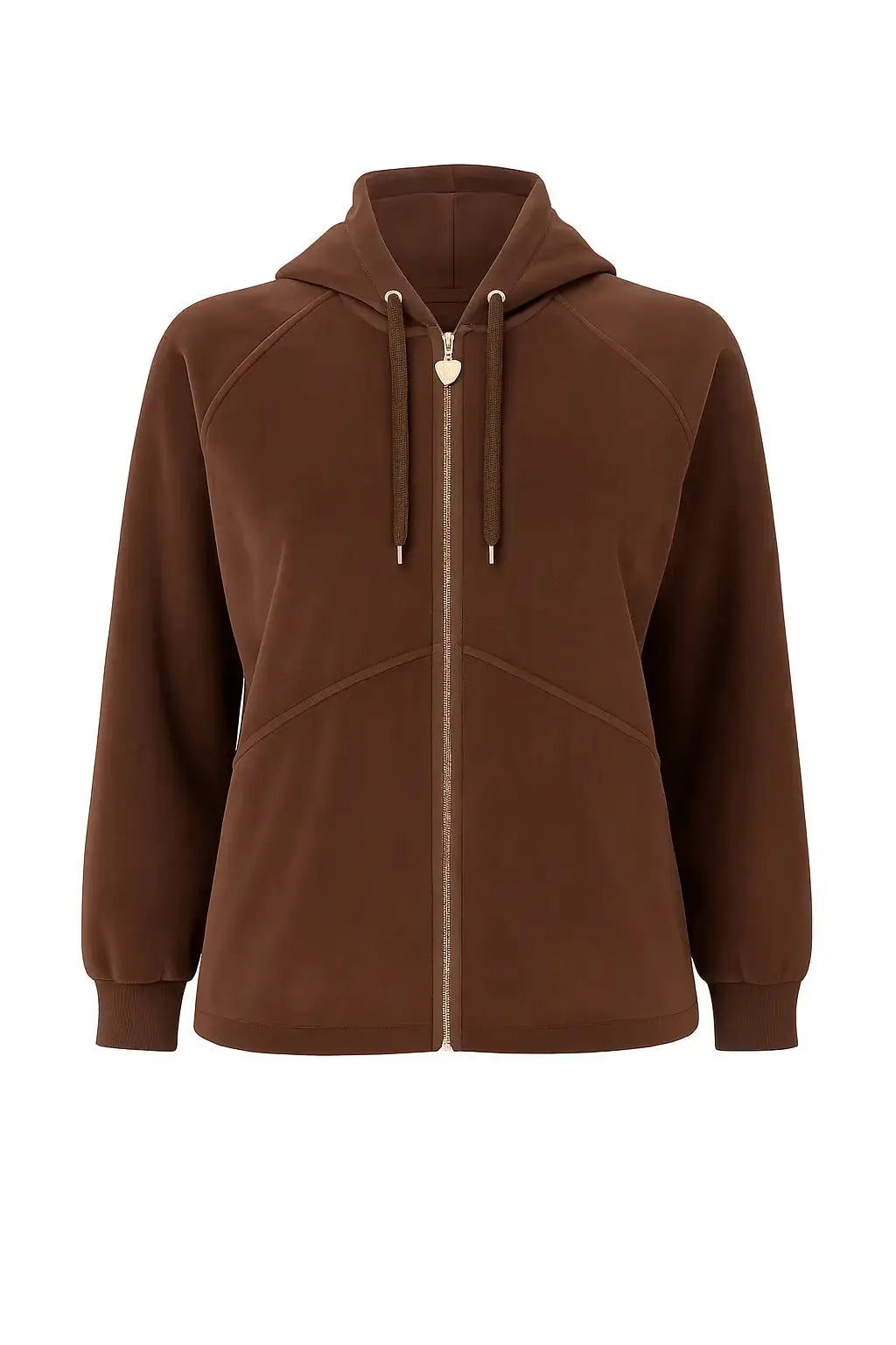 Felpa con cappuccio CIOCCOLATO DORABELLA PIU'