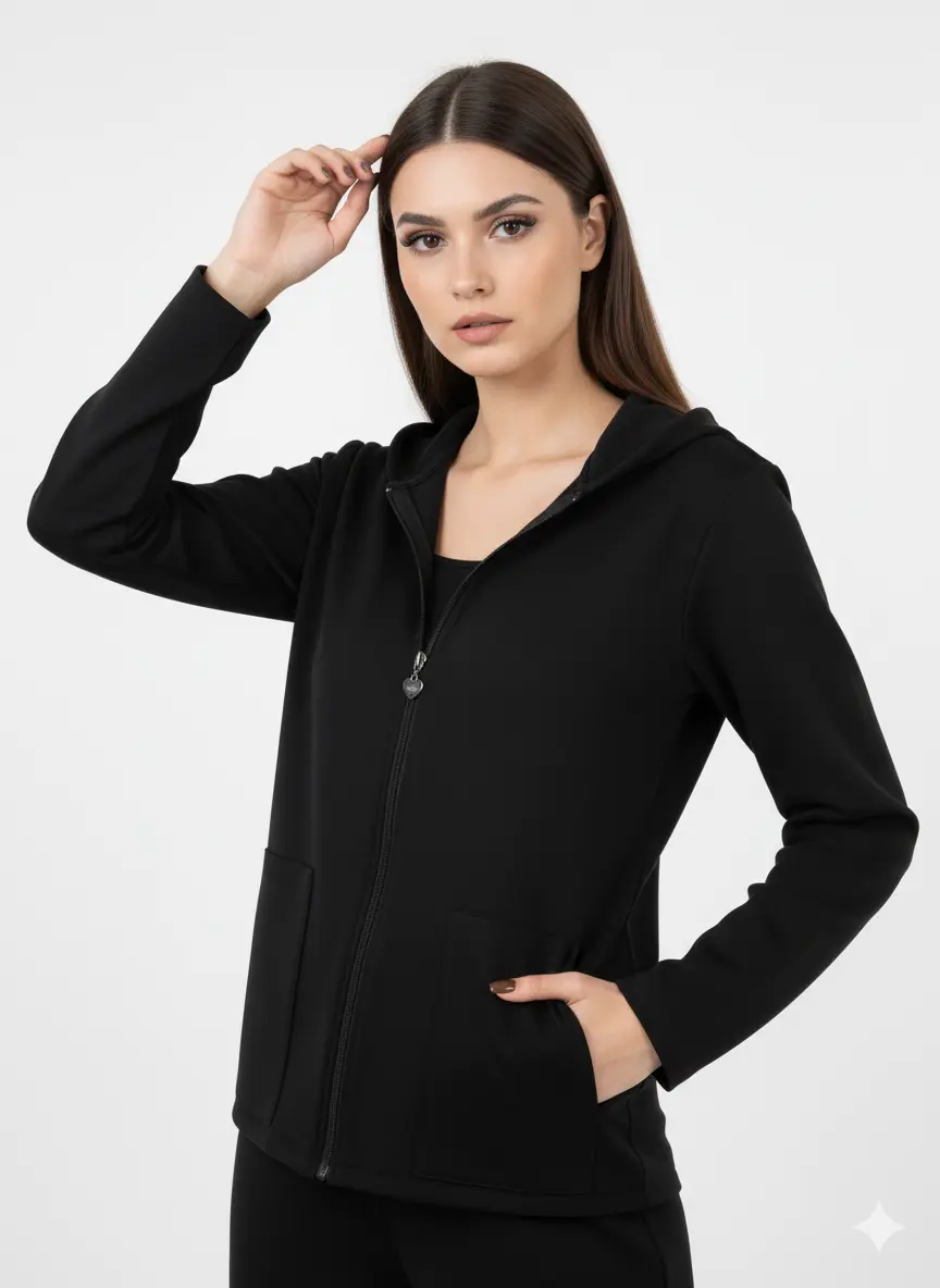 Felpa con cappuccio DORABELLA