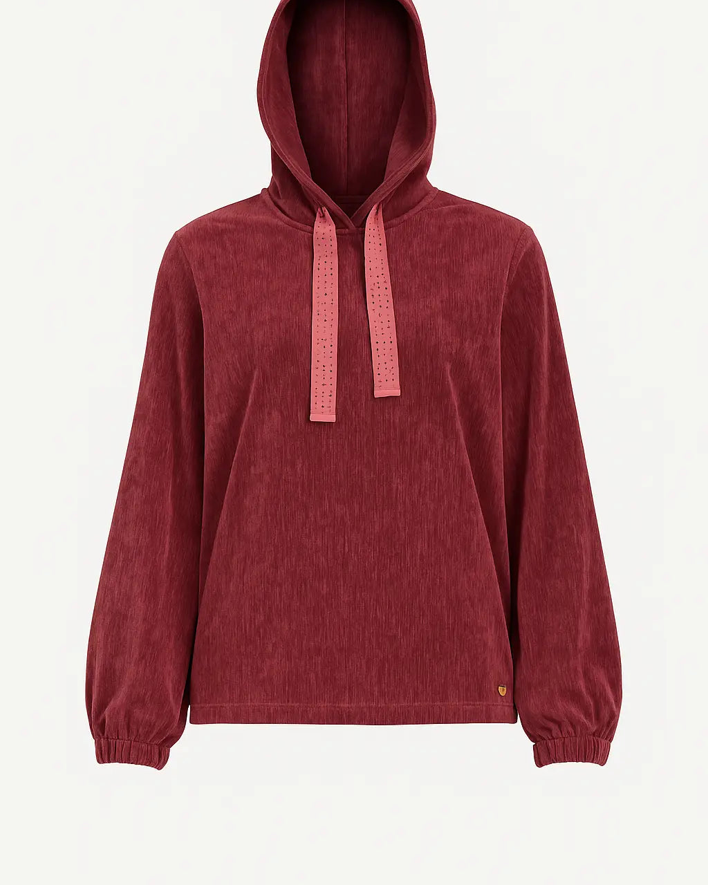 Felpa con cappuccio in ciniglia DORABELLA PIU'