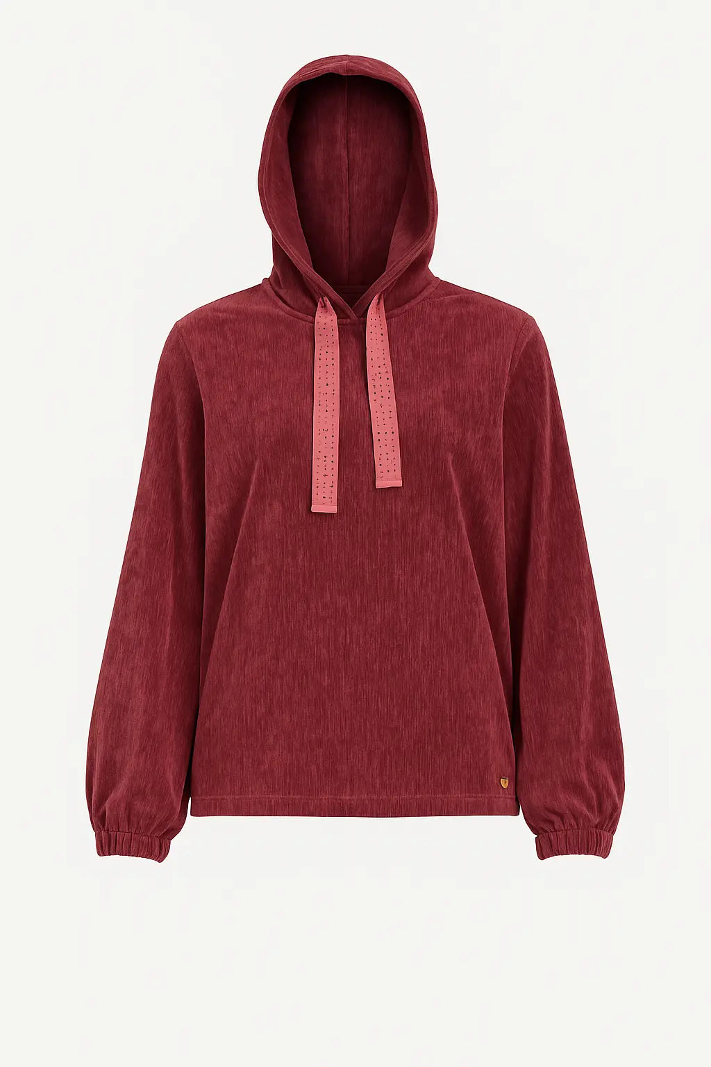 Felpa con cappuccio in ciniglia DORABELLA PIU'