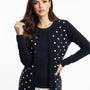 Finto twin set a pois DORABELLA