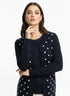 Finto twin set a pois DORABELLA