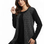 Finto twin set con filo lurex DORABELLA