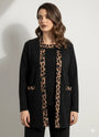 Finto twin set con profili animalier DORABELLA