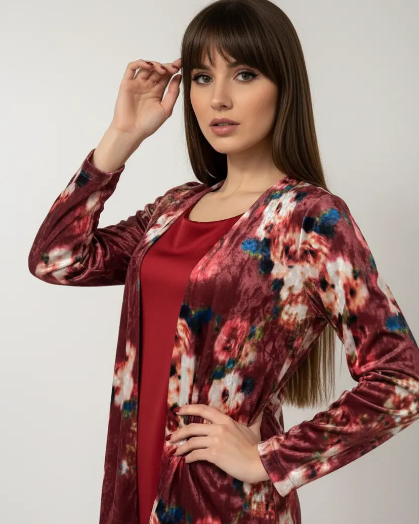 Finto twin set fantasia DORABELLA