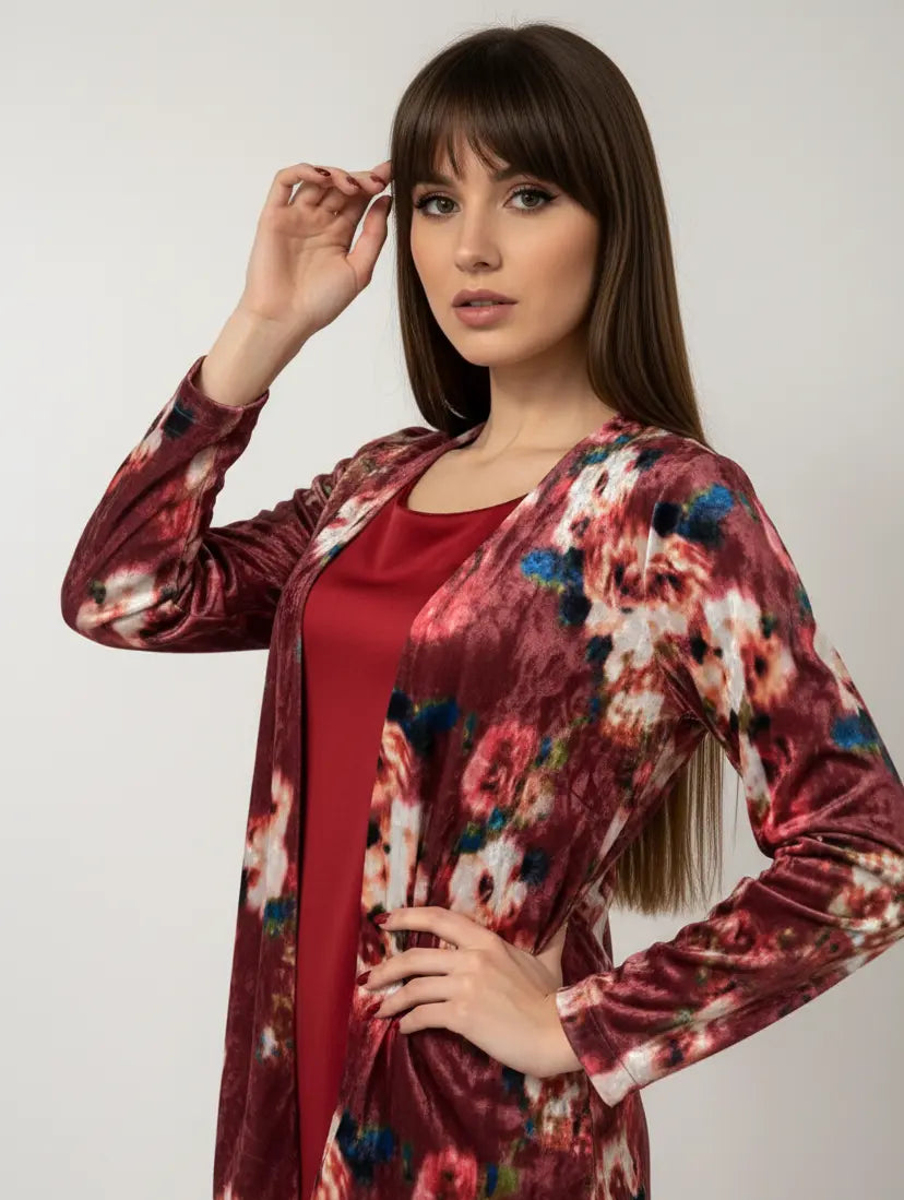 Finto twin set fantasia DORABELLA