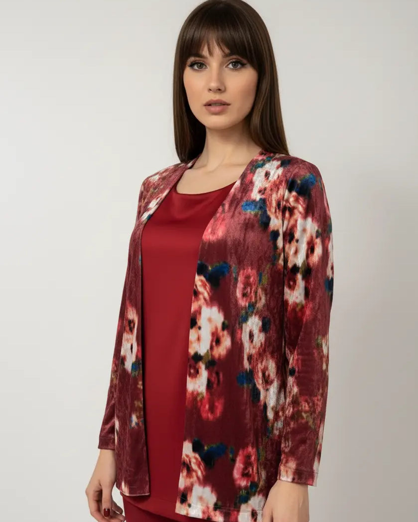 Finto twin set fantasia DORABELLA