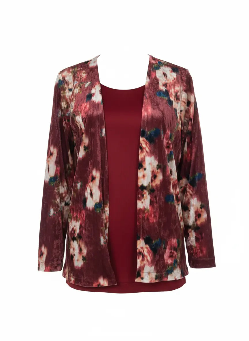 Finto twin set fantasia DORABELLA