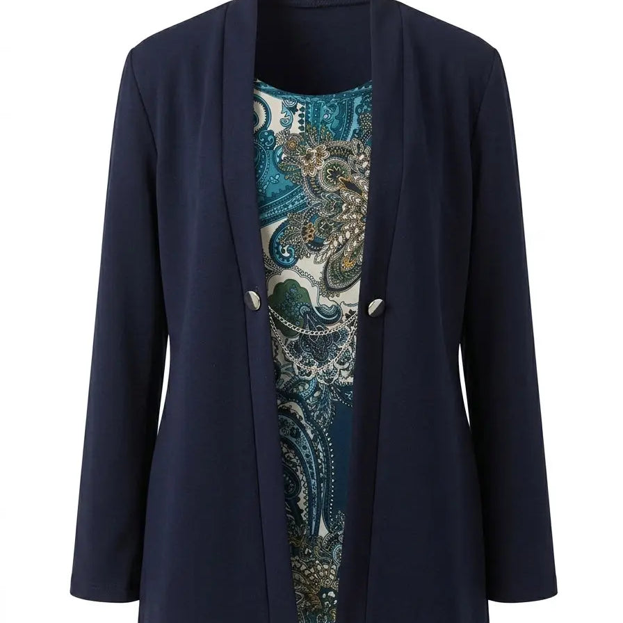Finto twinset con accessorio DORABELLA