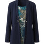 Finto twinset con accessorio DORABELLA