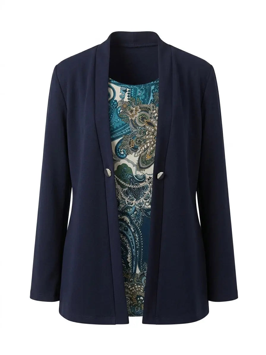 Finto twinset con accessorio DORABELLA