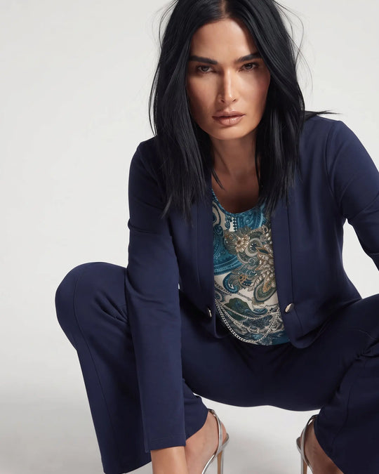 Finto twinset con accessorio DORABELLA