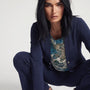 Finto twinset con accessorio DORABELLA