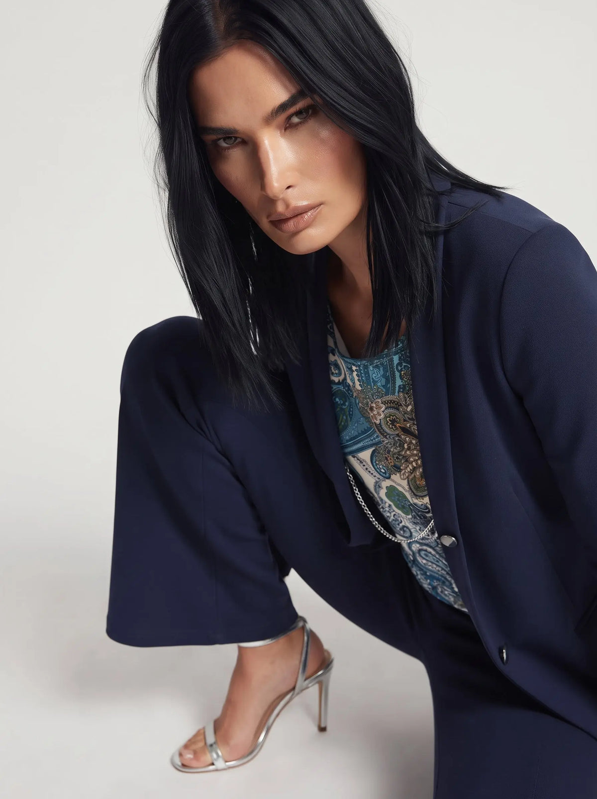 Finto twinset con accessorio DORABELLA