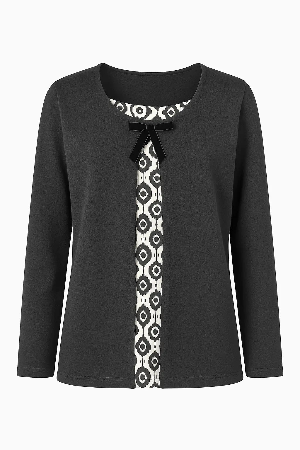 Finto twinset con fiocchi DORABELLA