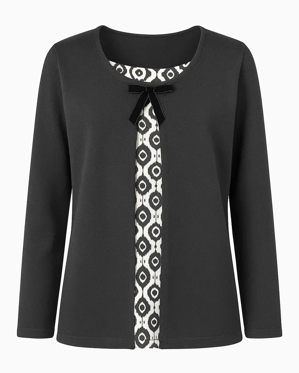 Finto twinset con fiocchi DORABELLA