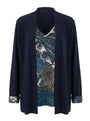 Finto twinset con scollo a V DORABELLA PIU'