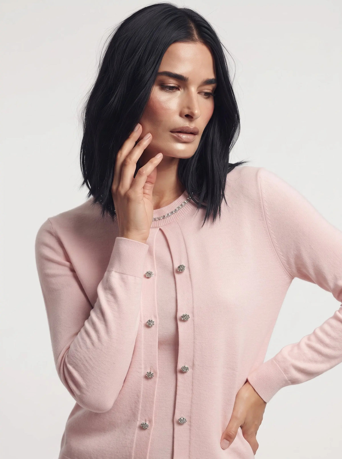 Finto twinset girocollo DORABELLA