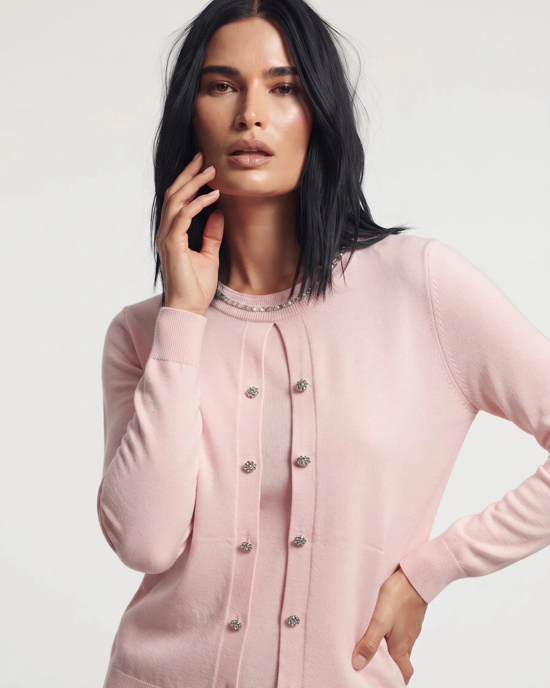 Finto twinset girocollo DORABELLA