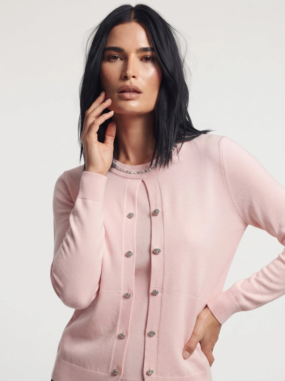 Finto twinset girocollo DORABELLA
