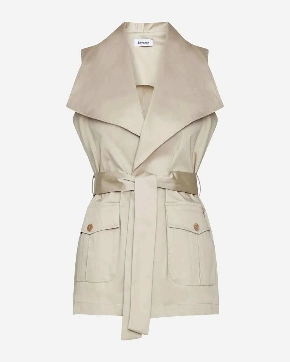 GILET BEIGE DORABELLA
