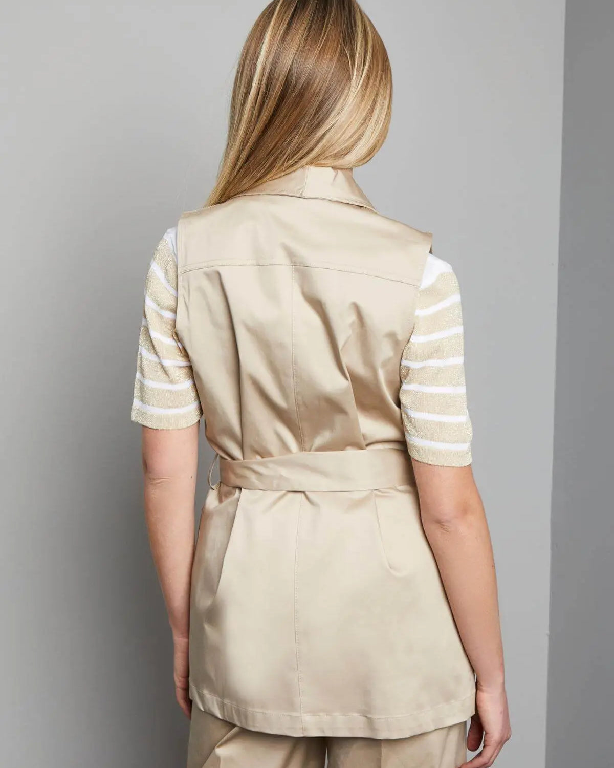 GILET BEIGE DORABELLA