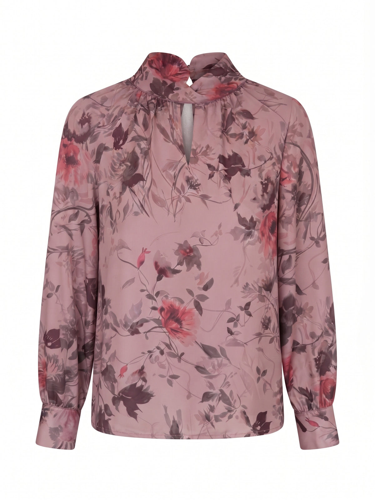Blusa con collo intrecciato