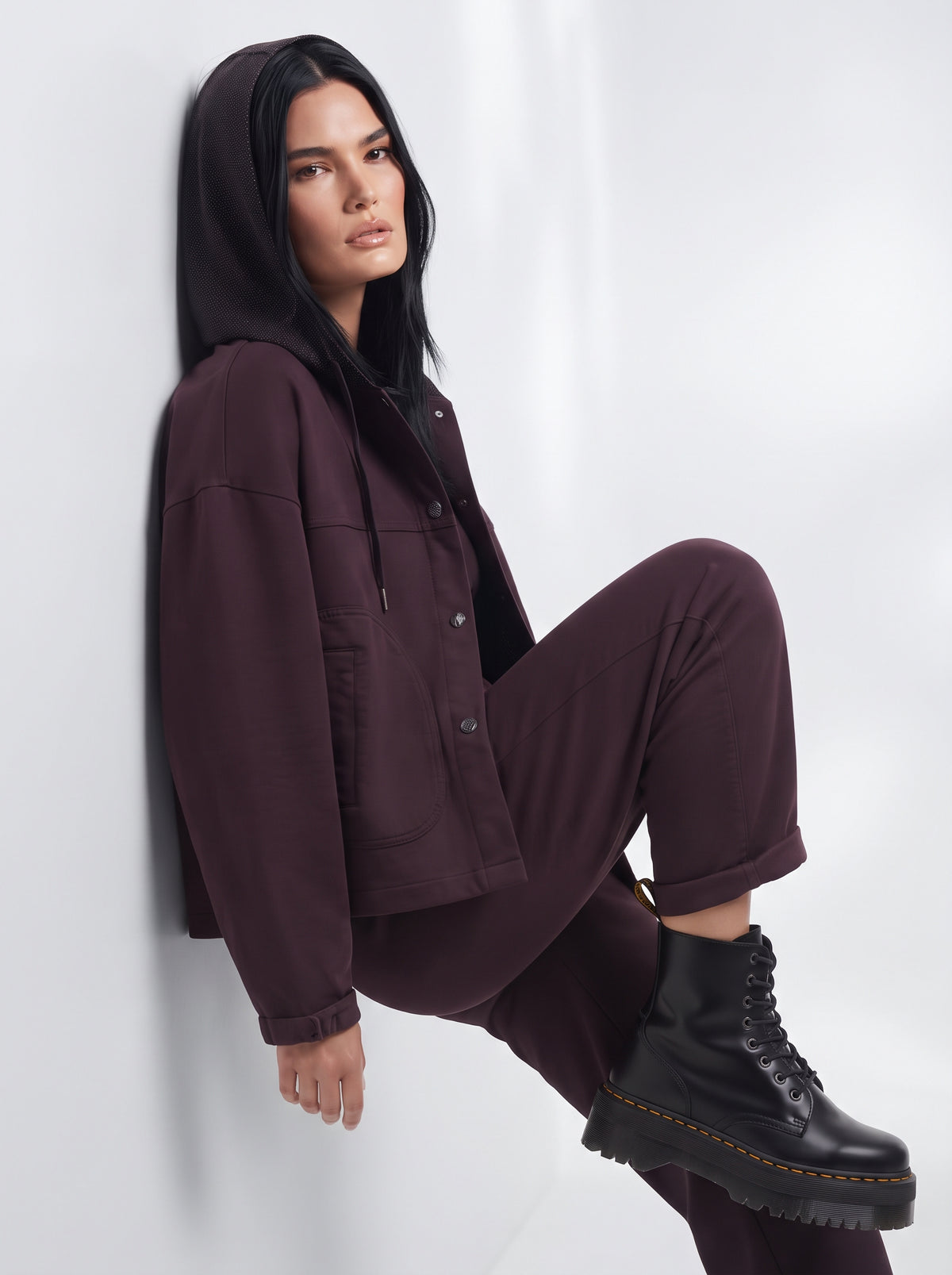Pantalone in felpa con tagli