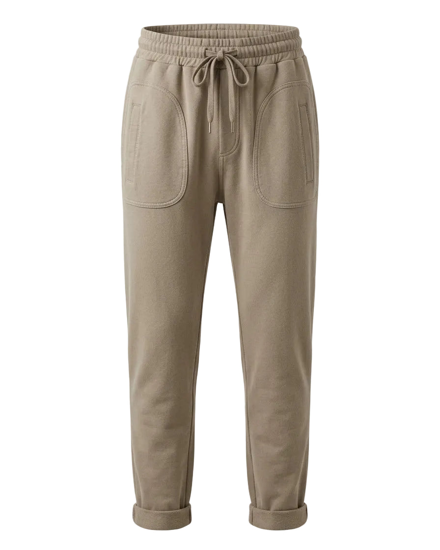 Pantalone con tasche frontali
