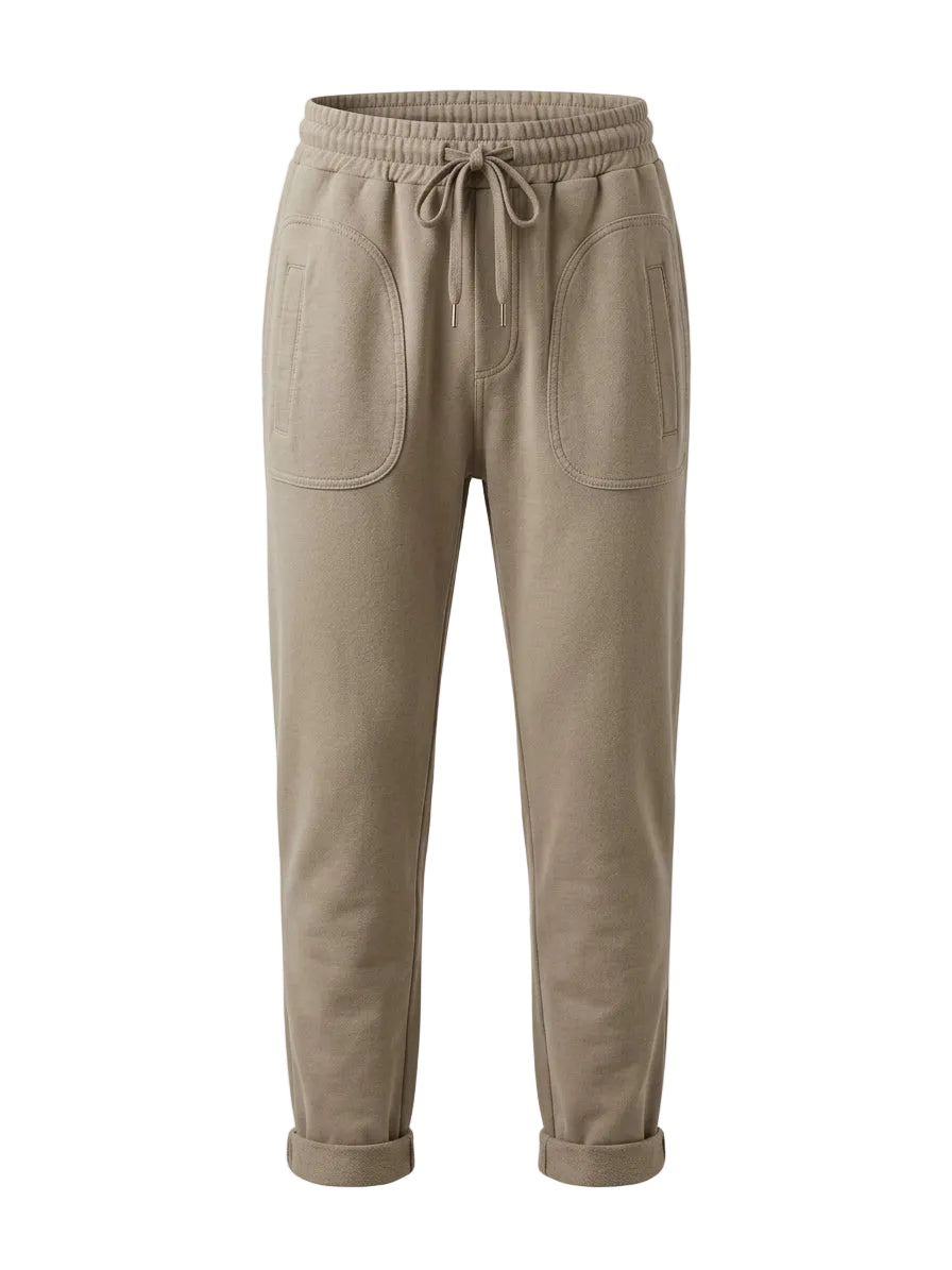 Pantalone con tasche frontali