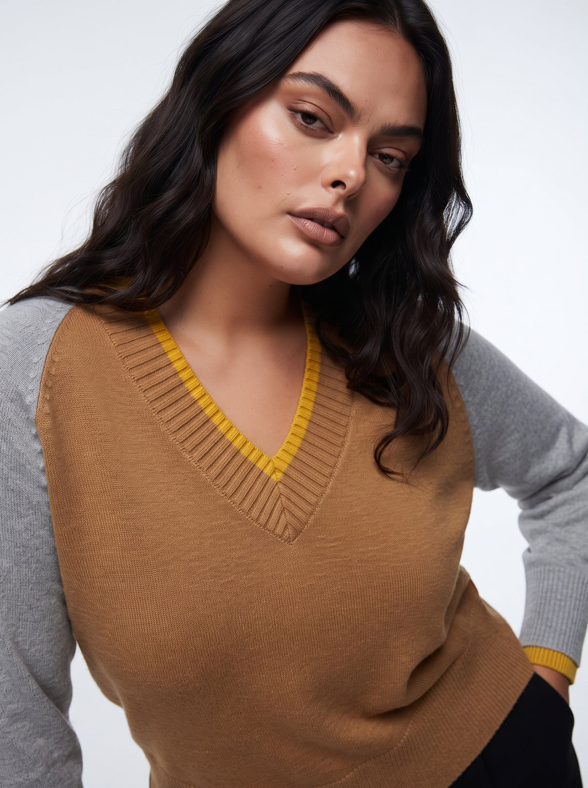 Maglia scollo a V