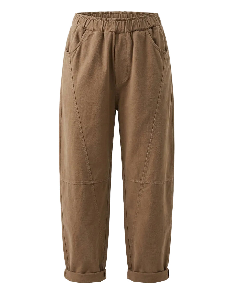 Pantalone in felpa con tagli