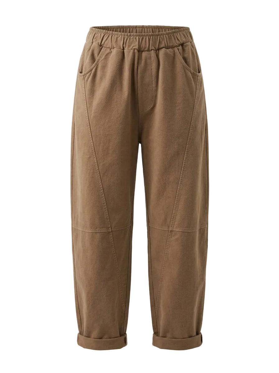 Pantalone in felpa con tagli