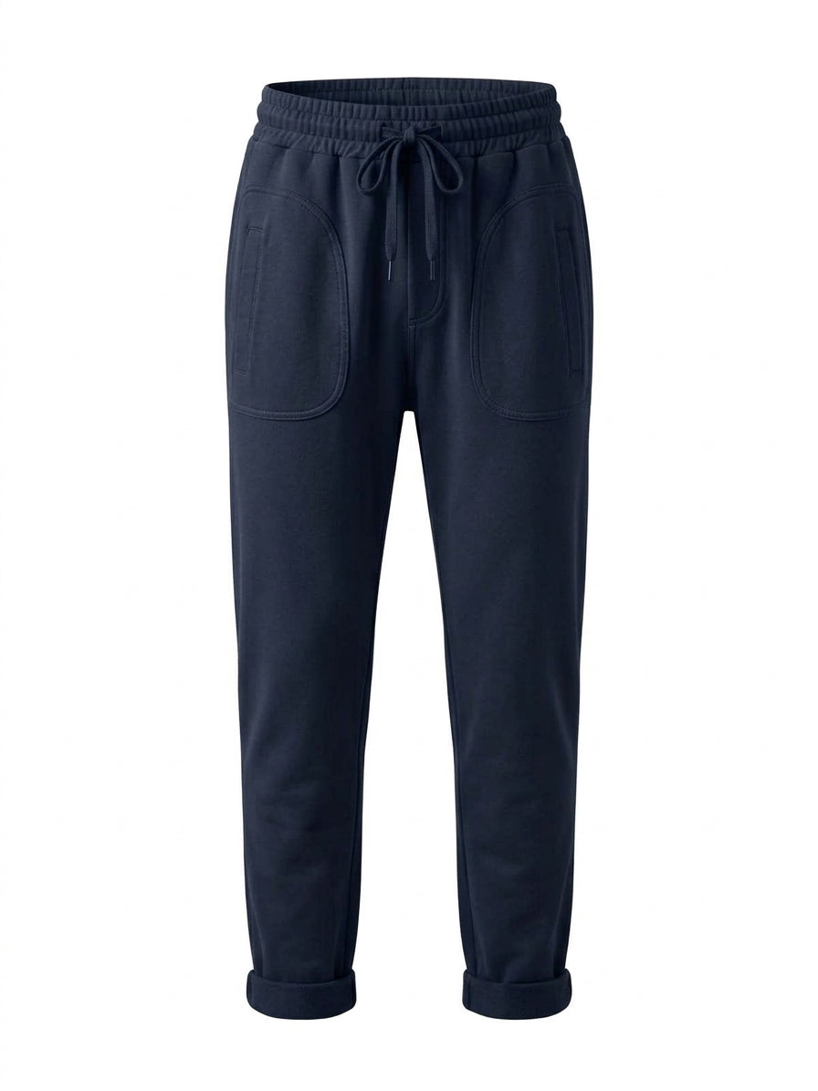 Pantalone con tasche frontali