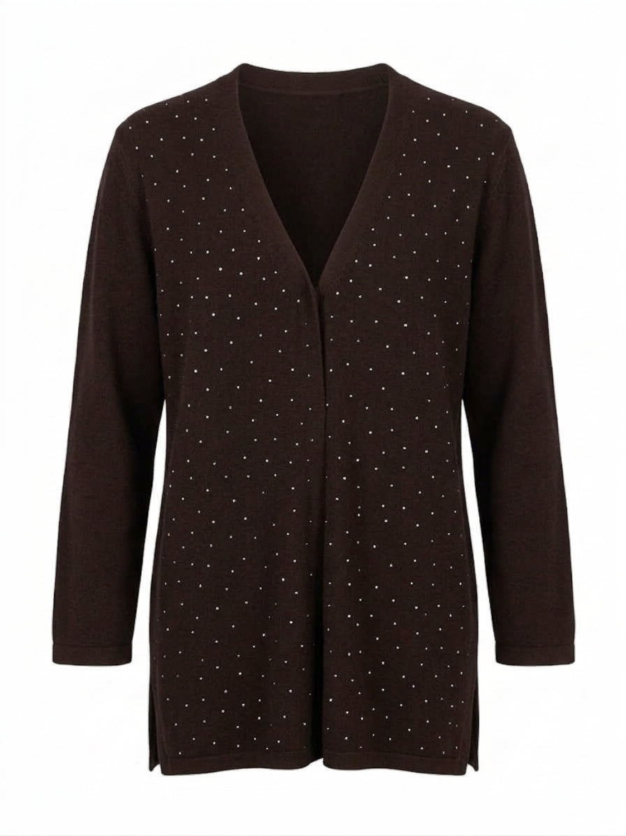 Cardigan strass