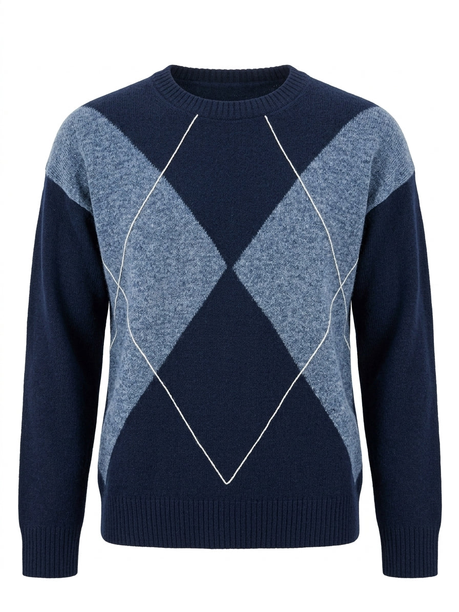 Maglia girocollo con collo staccabile