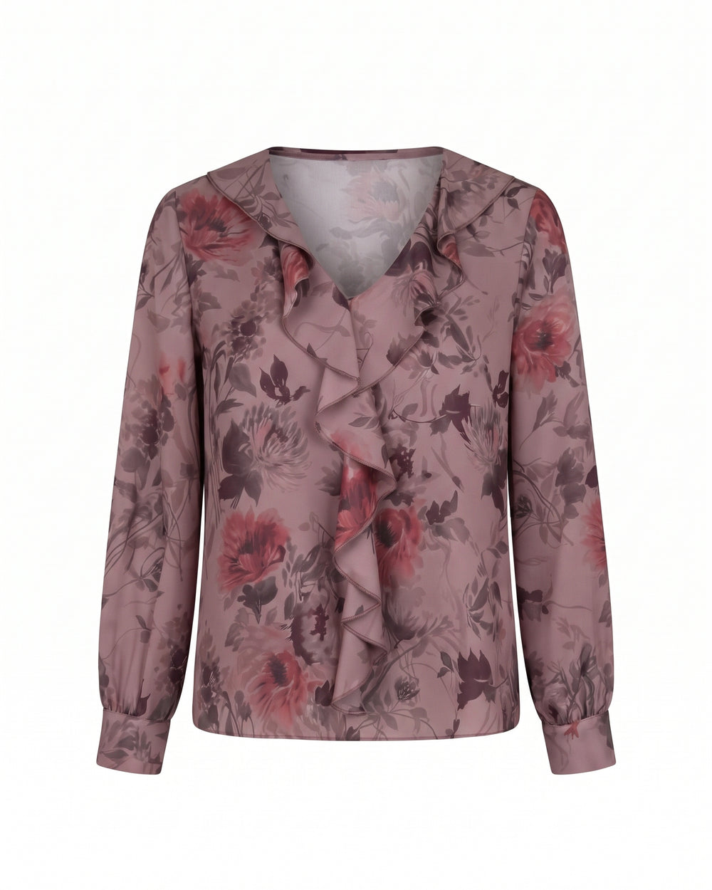 Blusa con rouches