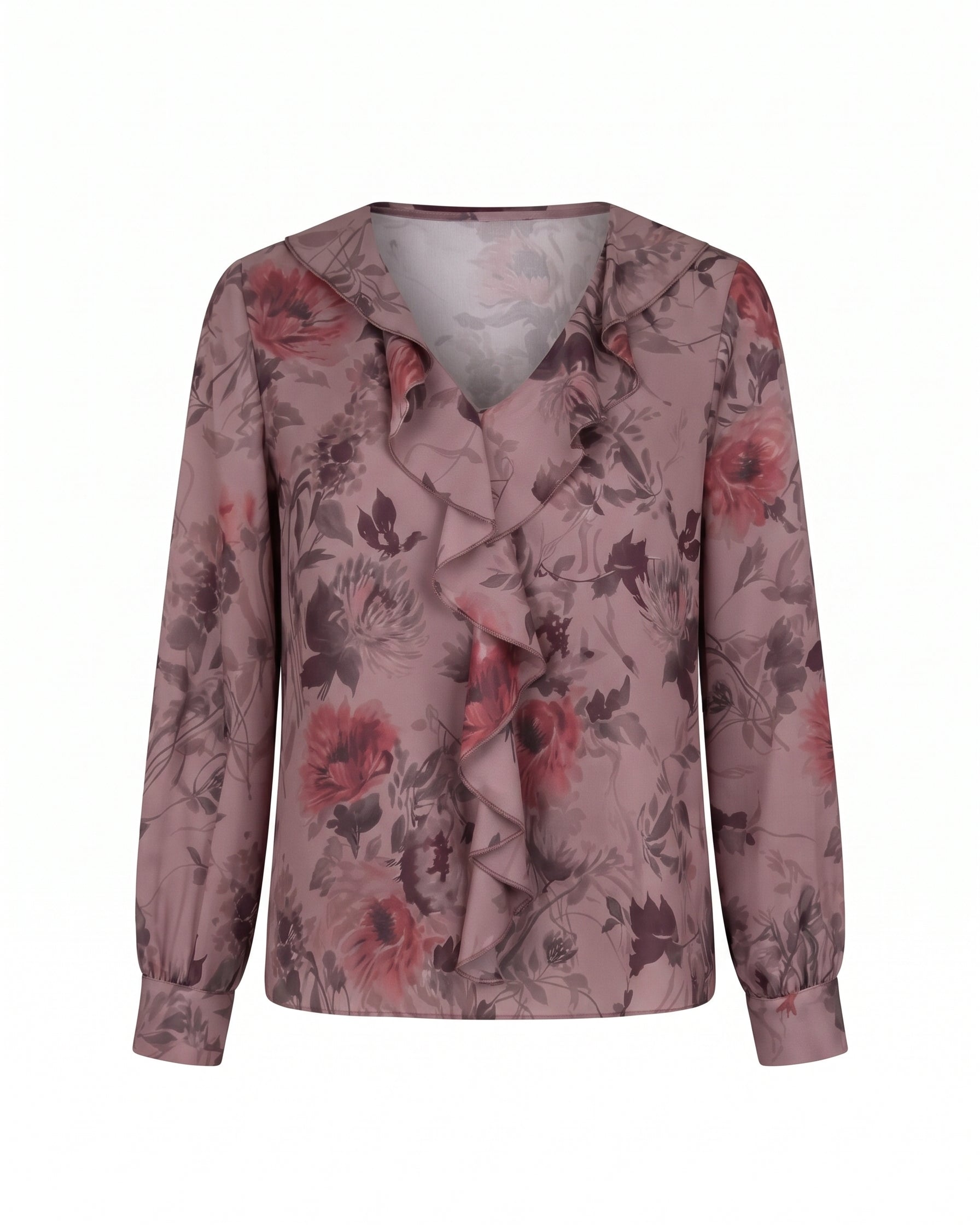 Blusa con rouches