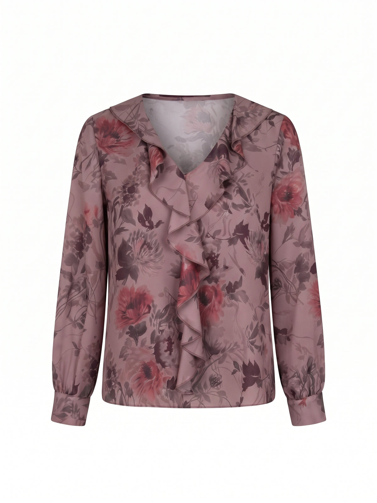 Blusa con rouches