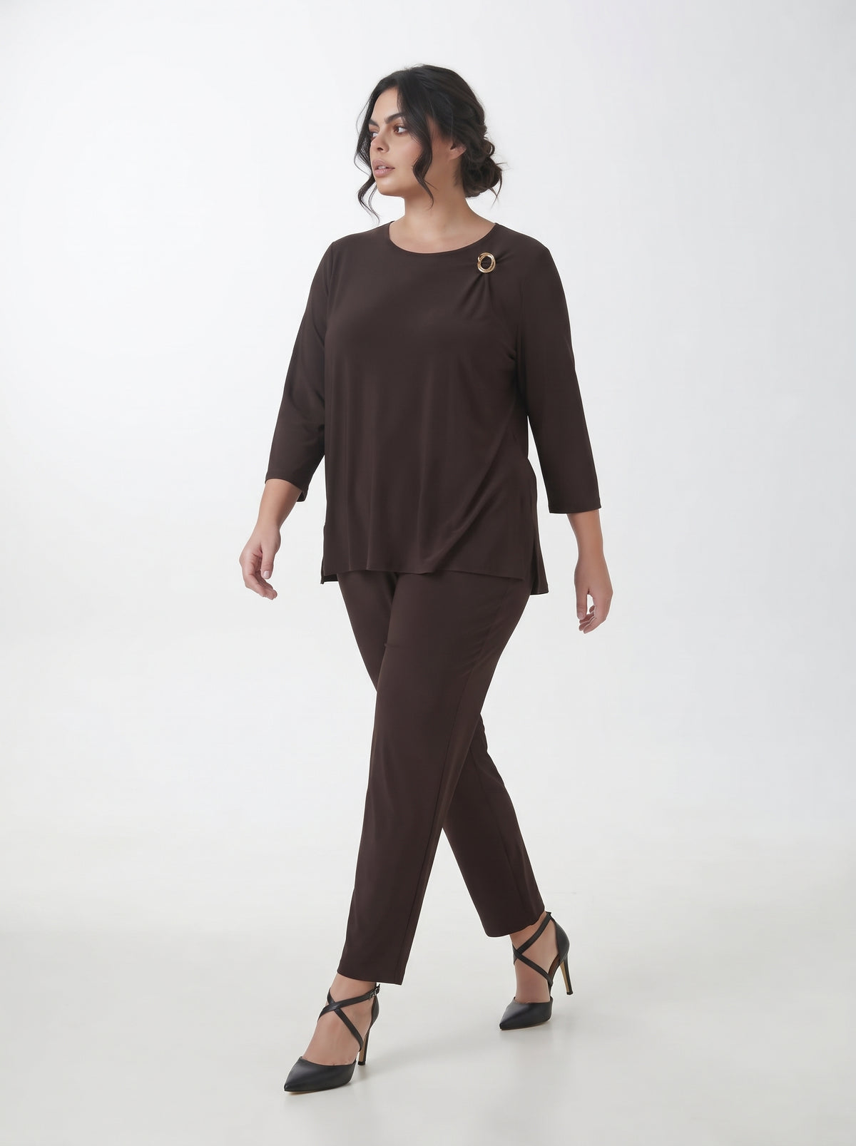 Pantalone con bustino e tasche america