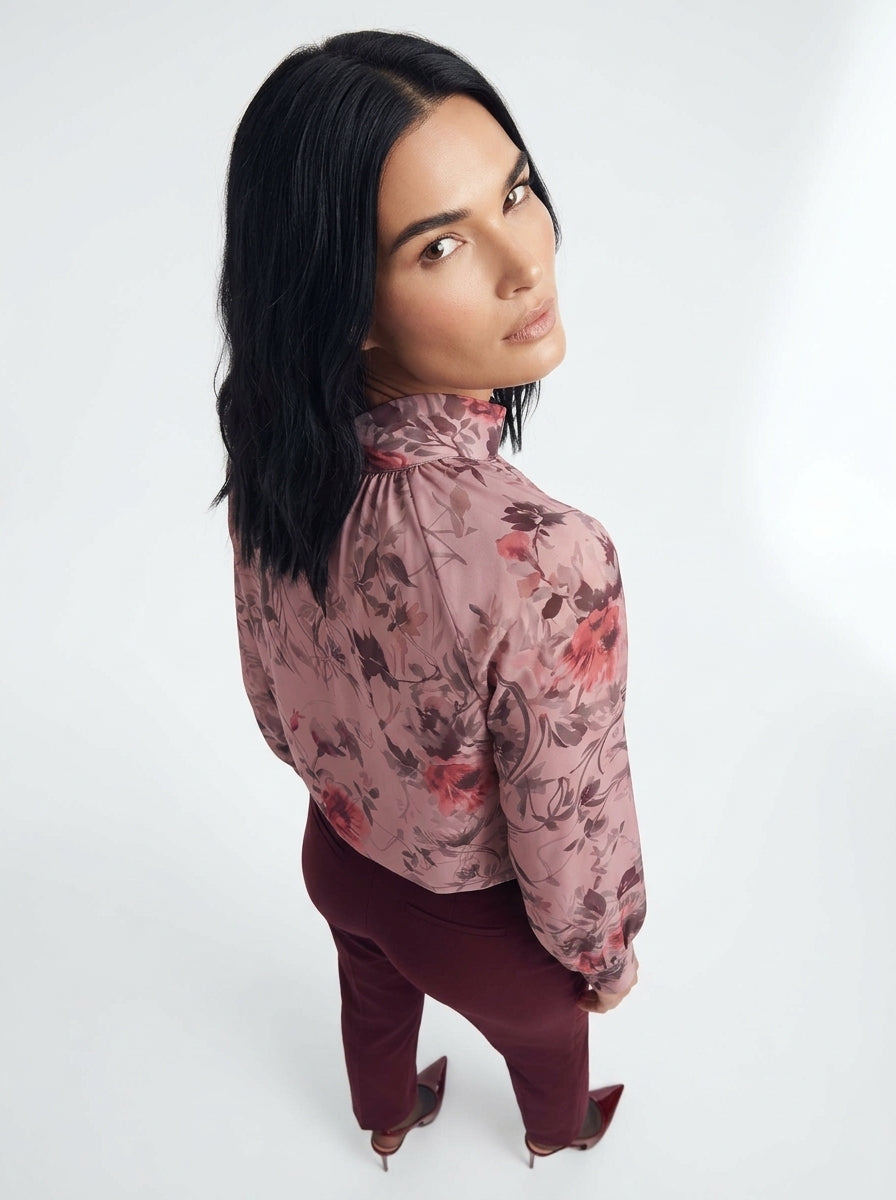 Pantalone punto milano con tasca america