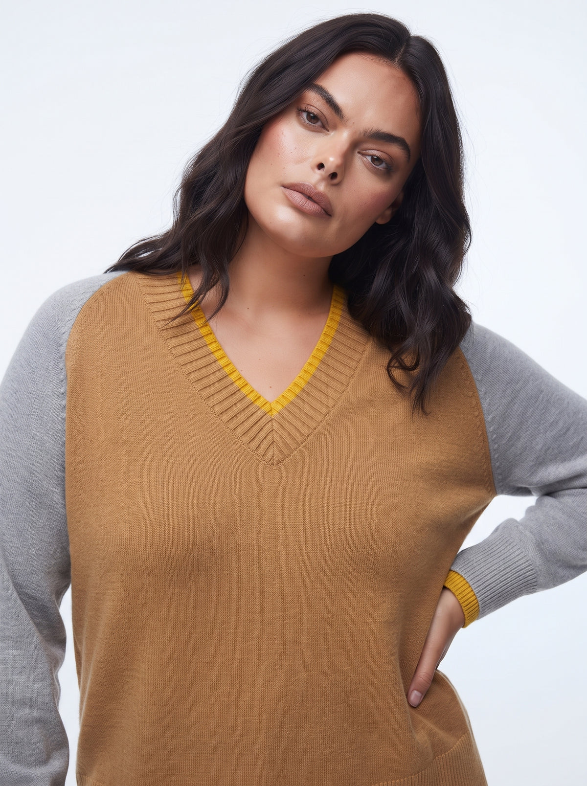 Maglia scollo a V