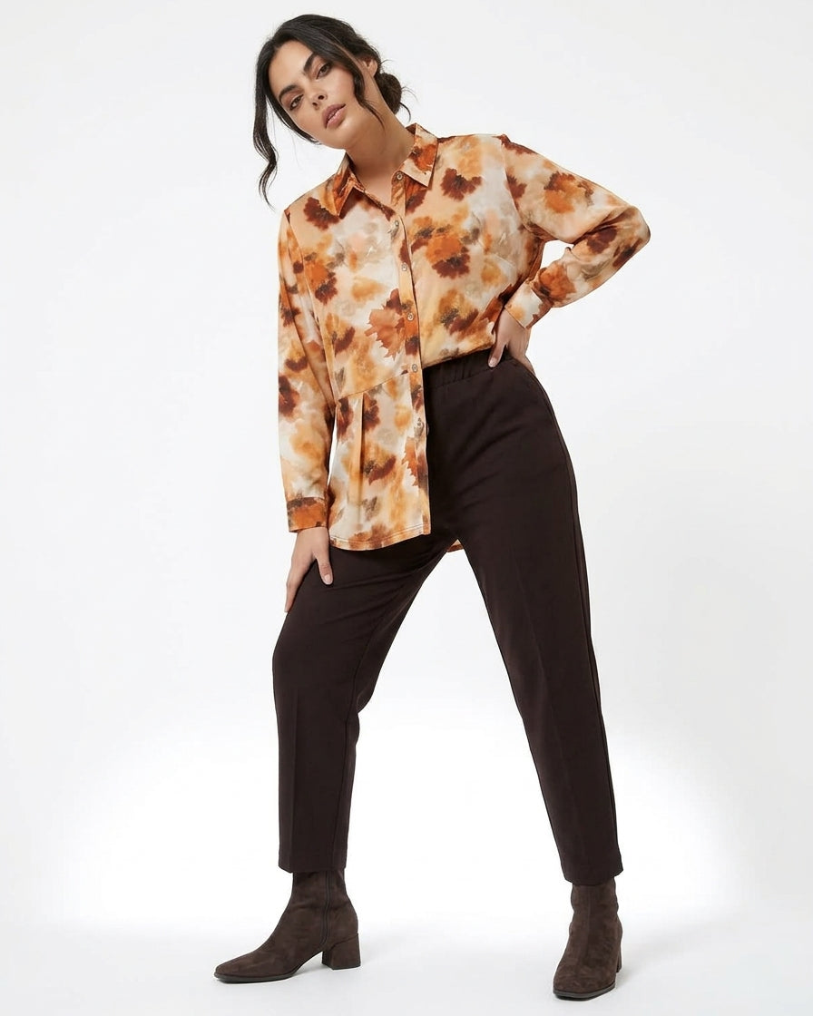 Pantalone con bustino e tasche america