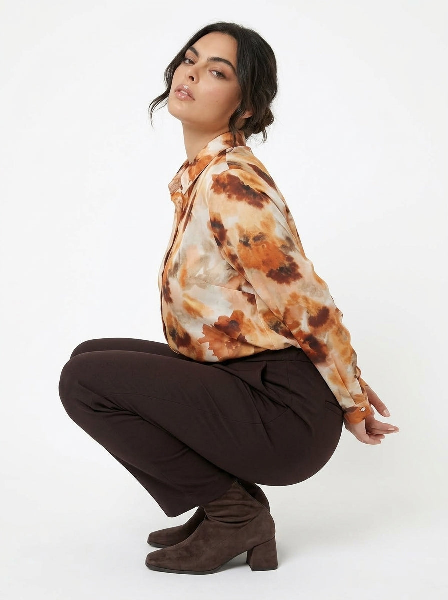 Pantalone con bustino e tasche america