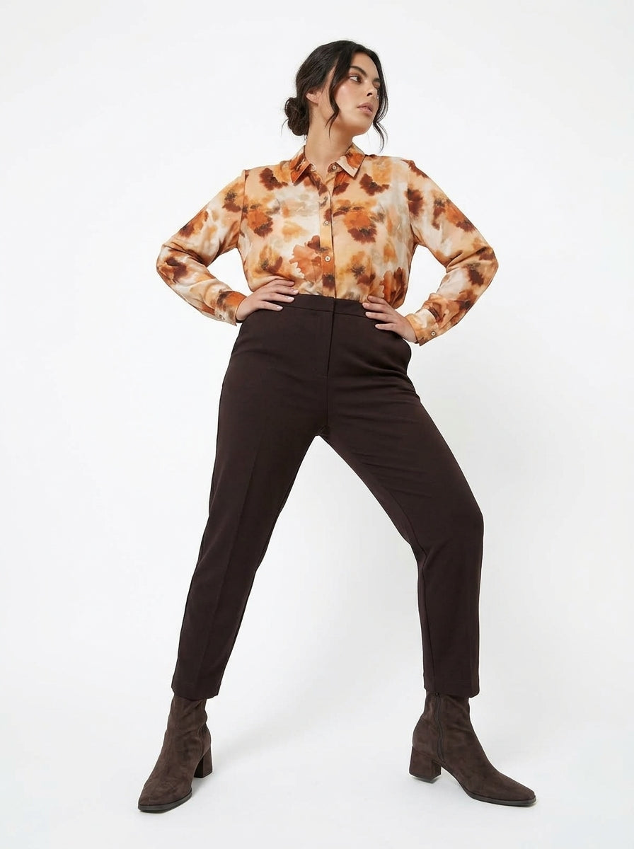 Pantalone con bustino e tasche america