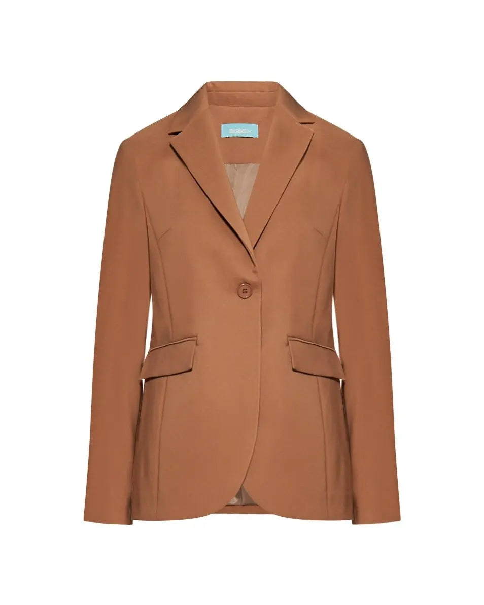 Giacca monopetto CAMMELLO DORABELLA