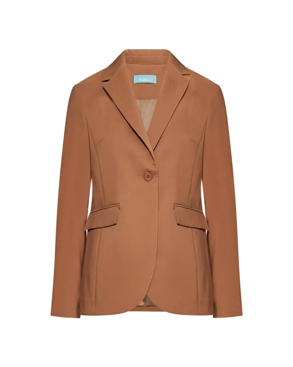 Giacca monopetto CAMMELLO DORABELLA