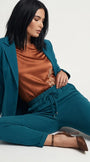 Giacca monopetto a due bottoni DORABELLA