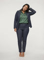 Blusa con collo camicia DORABELLA PIU'